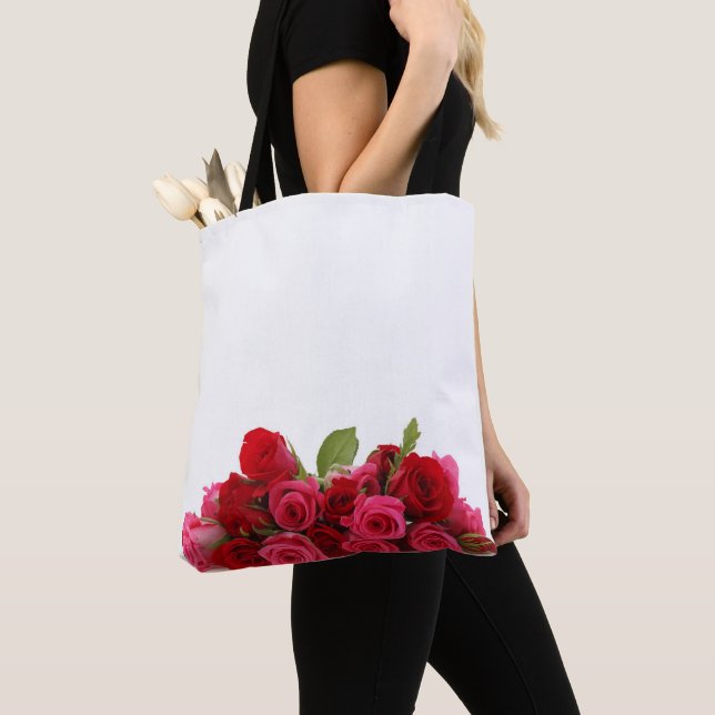 Tote Bag Roses rouges (De près)