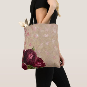 Tote Bag Roses rouges Crimson