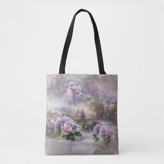 Tote Bag Roses vintages (Devant)