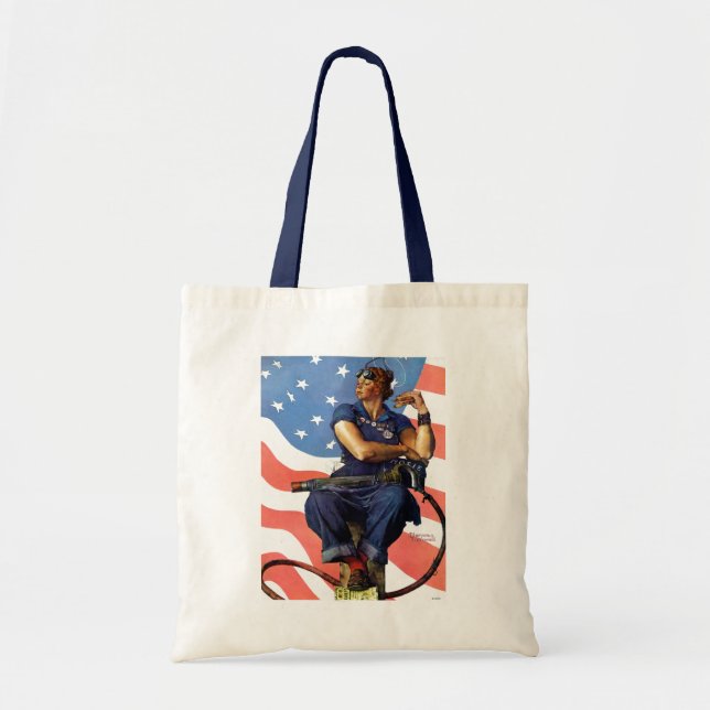 Tote Bag "Rosie le Riveter" (Devant)