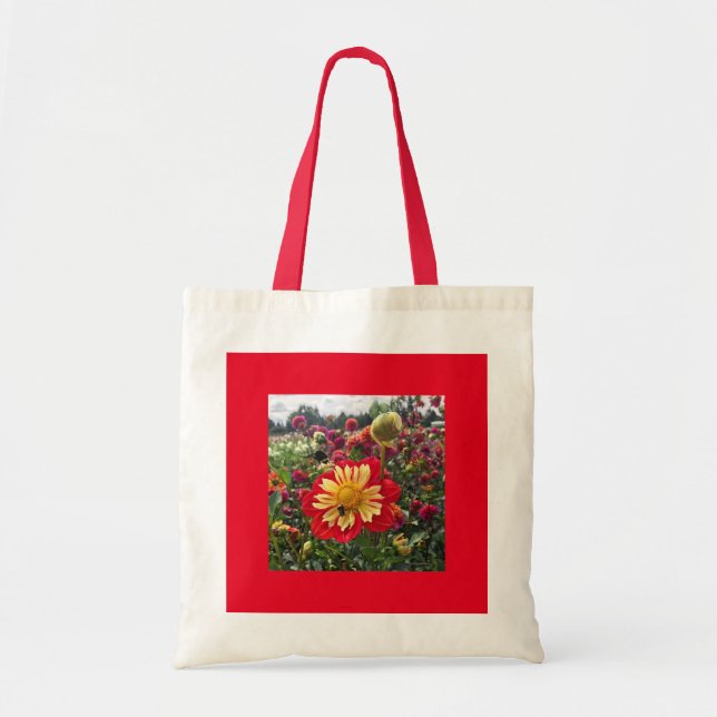 Tote Bag Roues Dahlia (Devant)