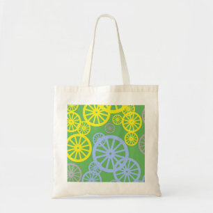 Tote Bag Roues de cercle de motif de produit funky et heure