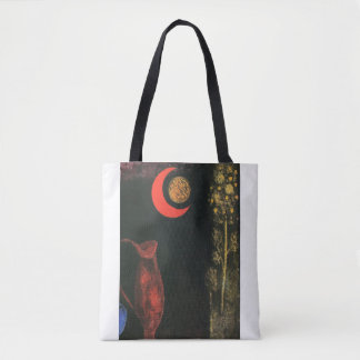 TOTE BAG ROUGE MOON