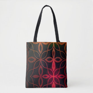 Tote Bag Rouge sur Fourre-tout noir