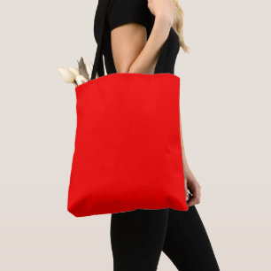 Tote Bag Rouge Uni Simply Red