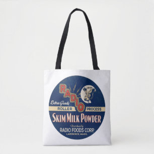 Tote Bag Roulage de qualité Radio extra Procédés Lait écail