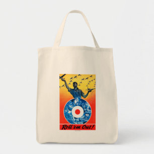 Tote Bag Roulez-les corps d'aviation canadien royal