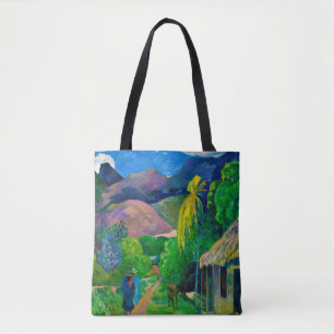 Tote Bag Route à Tahiti, Gauguin