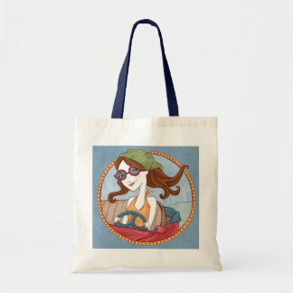 Tote Bag Route Trippin Fourre-tout-Bleu