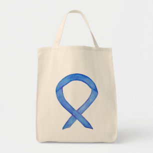 Tote Bag Ruban de sensibilisation Violet Violet personnalis