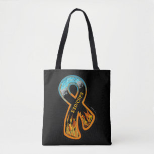 Tote Bag Ruban du feu et de glace
