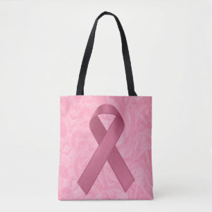 Tote Bag Ruban rose