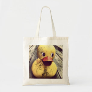 Tote Bag Rubber Jaune Ducky Couvert en Dirt!