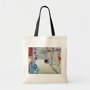 Tote Bag Rue avec drapeaux français, Manet