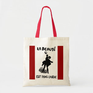 Tote Bag '' Rue de La de dans d'est de Beaute de La ''