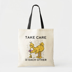 Tote Bag Rue Sésame   Big Bird Prenez soin de vous