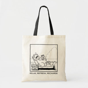 Tote Bag Rue Sésame   Big Bird Relax Refresh Recharge