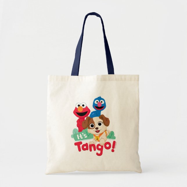 Tote Bag Rue Sésame | C'est Tango avec Elmo & Grover (Devant)
