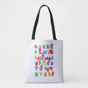 Tote Bag Rue Sésame   Elmo Alphabet