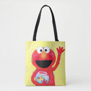 Tote Bag Rue Sésame   Elmo avec Goldfish