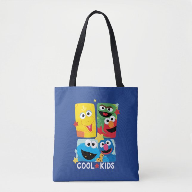 Tote Bag Rue Sésame | Enfants Cool (Devant)