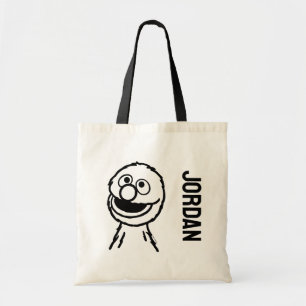 Tote Bag Rue Sésame   Grover   Ajouter Votre Nom