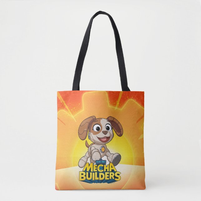 Tote Bag Rue Sésame | Méca Builders Tango En Action (Devant)