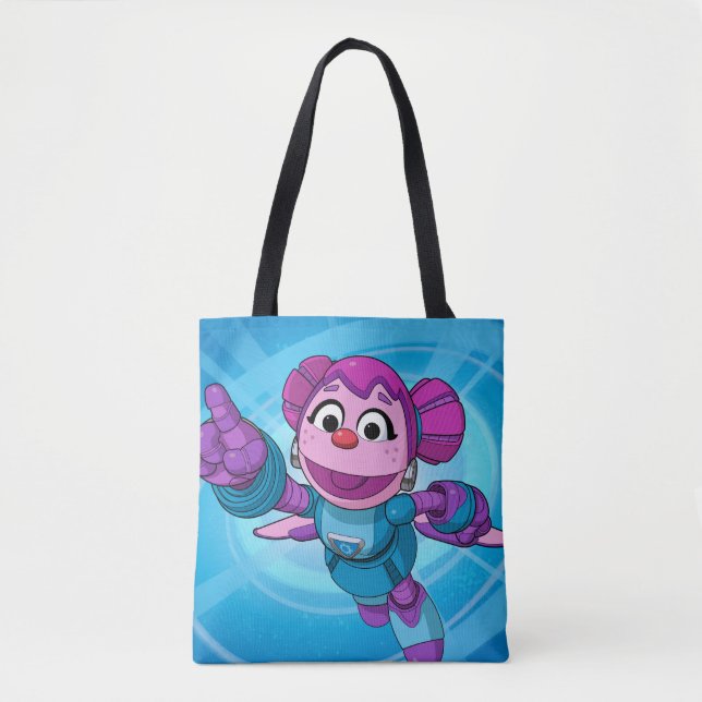 Tote Bag Rue Sésame | Mécaniciens Abby (Devant)