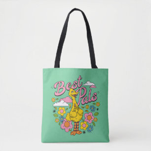 Tote Bag Rue Sésame   Meilleurs potes d'oiseaux jaunes