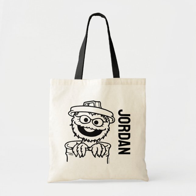 Tote Bag Rue Sésame | Oscar le Groupement | Ajouter Votre N (Devant)