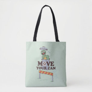 Tote Bag Rue Sésame Oscar the Grouch Move Your Can