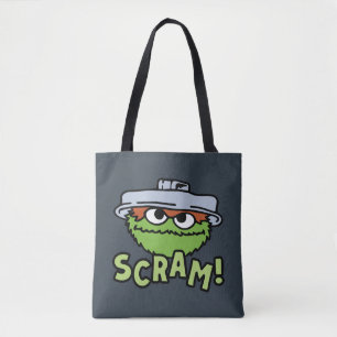 Tote Bag Rue Sésame   Oscar the Grouch Scram!
