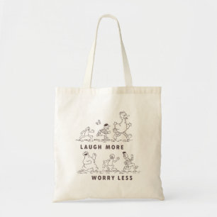 Tote Bag Rue Sésame Rire Plus S'Inquiéter Moins