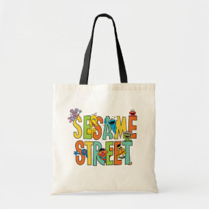 Tote Bag Rue Sésame   Sesame Street Type Pals