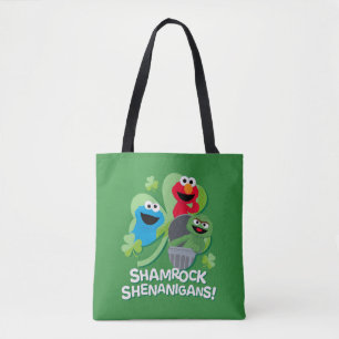Tote Bag Rue Sésame   Shenanigans shamrocks !