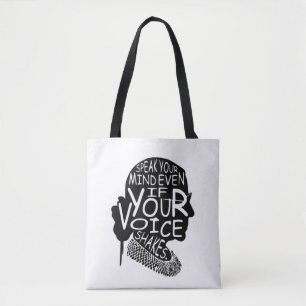 Tote Bag ruth bader ginsburg, parlez-vous même, notorio