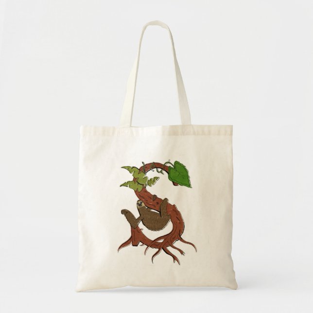 Tote Bag S est pour la paresse (Devant)
