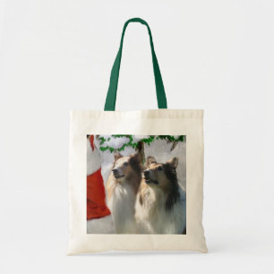Tote Bag Sable Rough Collie Cadeaux de Noël