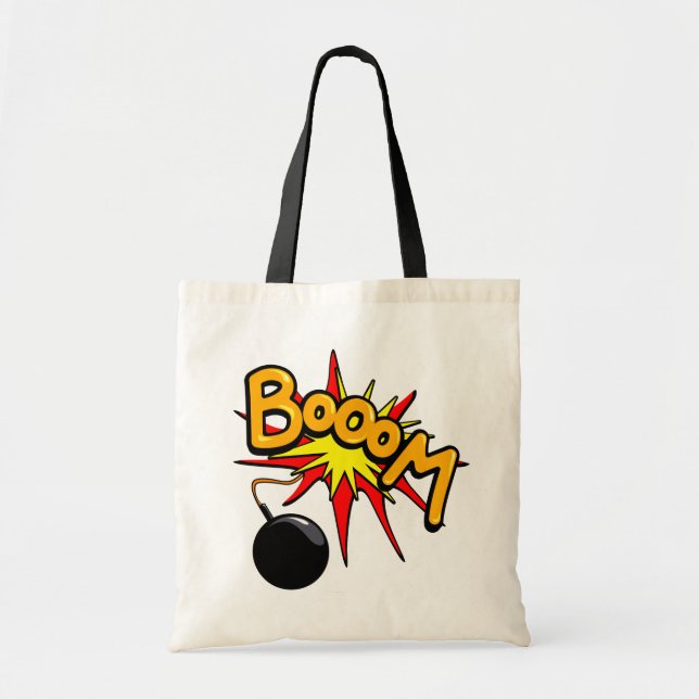 Tote Bag Sac, illustration drôle ! (Devant)