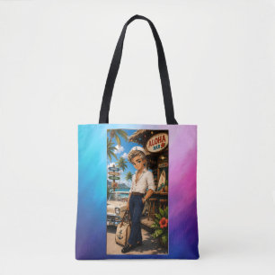 Tote Bag Sac/Tote-bag Rockachibi Bruce Aurore