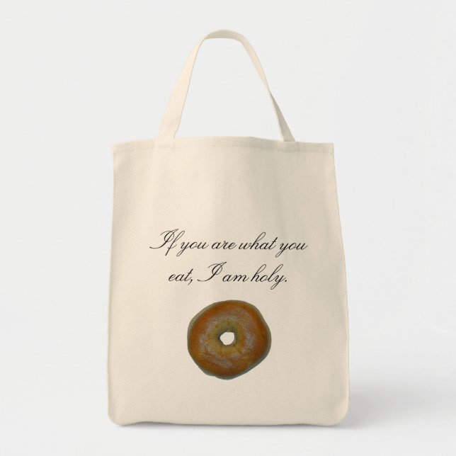 Tote Bag Sacoche Bagel Saint (Devant)