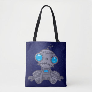 Tote Bag Sad Robot