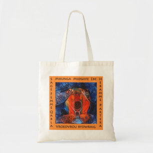 Tote Bag Sage-femme dans beaucoup de langues