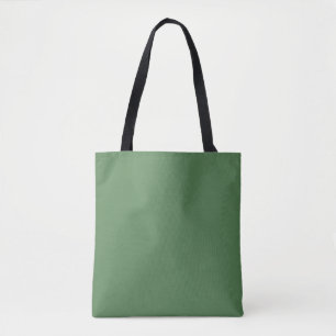 Tote Bag Sage foncé (couleur solide)