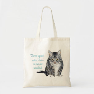 Tote Bag Sagesse de Chat - Temps passé avec les Chats
