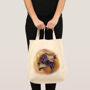 Tote Bag Sagesse d'une licorne fourre-tout