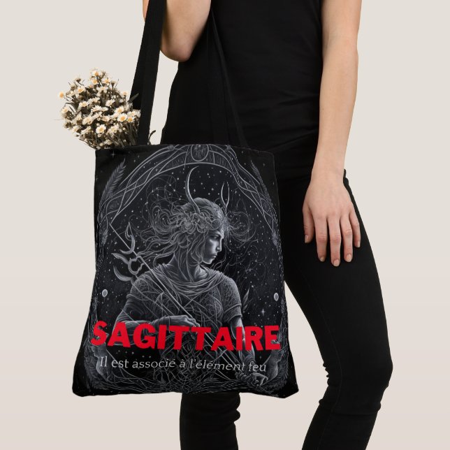 Tote Bag Sagittaire (Close Up)
