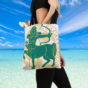 Tote Bag Sagittaire Signe du zodiaque sur un