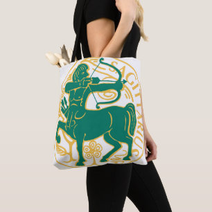 Tote Bag Sagittaire Signe du Zodiaque sur un
