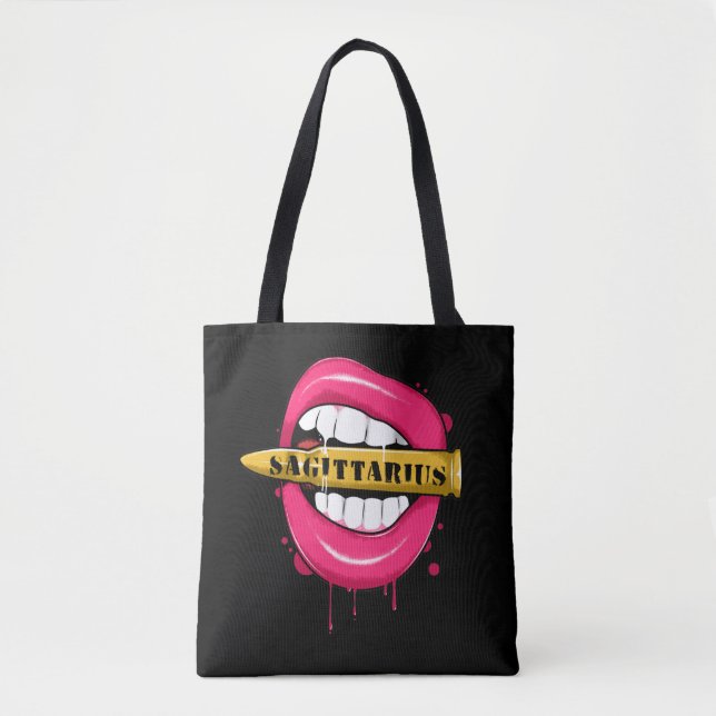 Tote Bag Sagittarius Zodiac Sign Birthday November December (Devant)